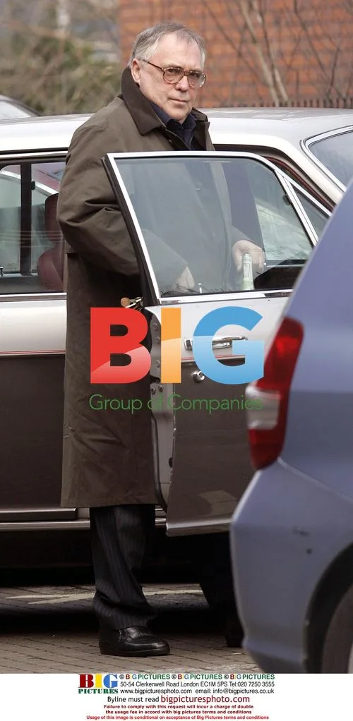 Jack Duckworth arriving at Coronation Street
