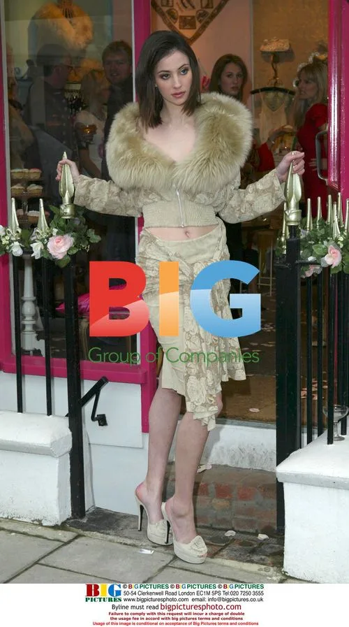 Model Lydia Goldblatt and Sally Kettle at Store Opening