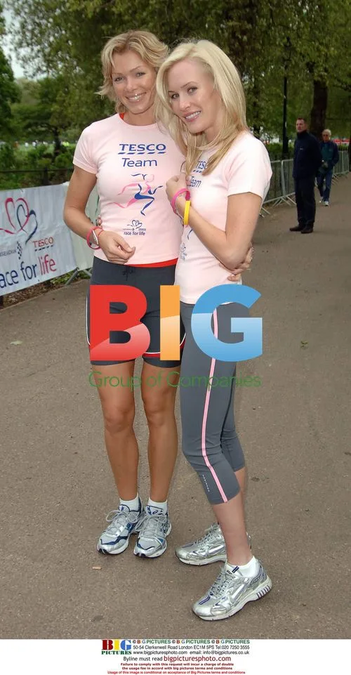 Paula Radcliffe and models launch Tesco's 'Race for Life'