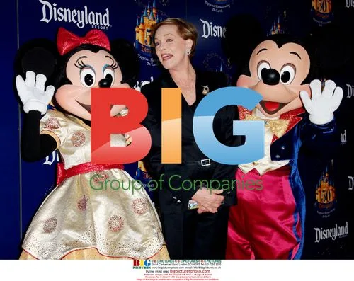 Julie Andrews at Disneyland 50th Anniversary