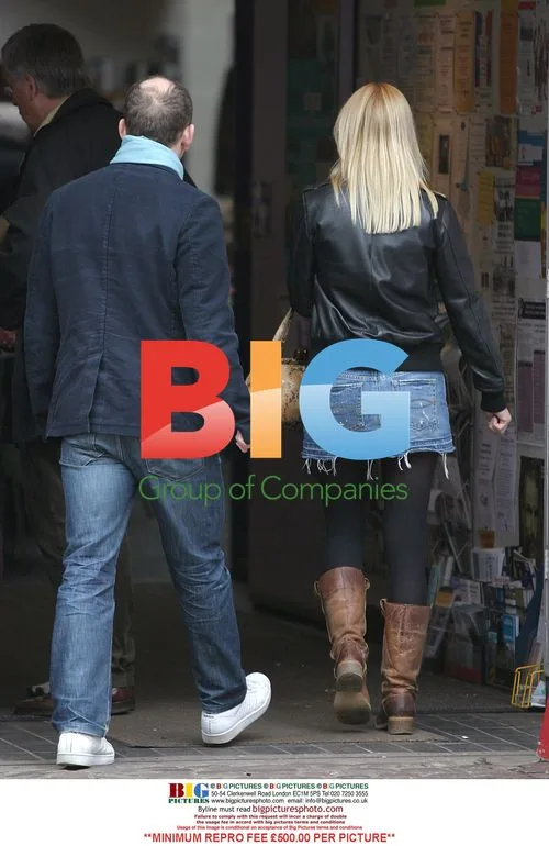 Denise Van Outen steps out with new beau Ferdie Unger-Hamilton