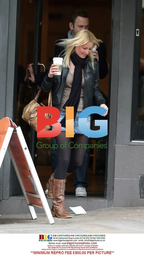 Denise Van Outen steps out with new beau