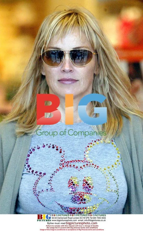 Sharon Stone shopping in LA