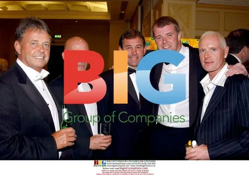Ex-footballers at Charity Dinner