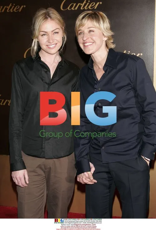 Portia de Rossi and Ellen DeGeneres at Cartier Event