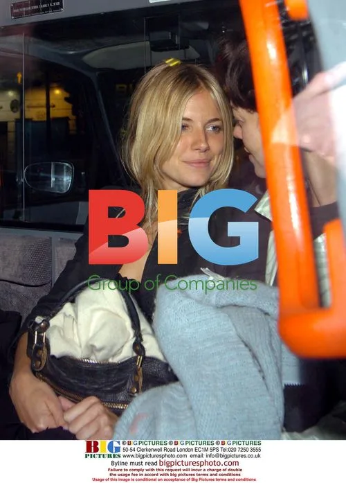 Jude Law and Sienna Miller at film screening