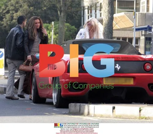 Pregnant Jordan with Michelle Heaton