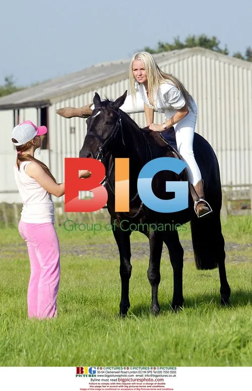 Jennifer Ellison at Stables