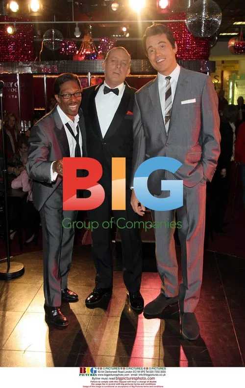 Rat Pack Cast at Selfridges Vegas Event