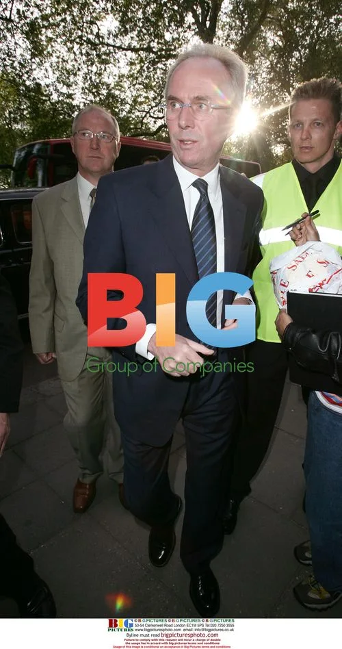 England Coach Eriksson at Grosvenor House