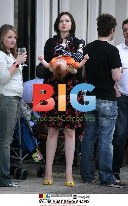 Sophie Ellis-Bextor and family out in London