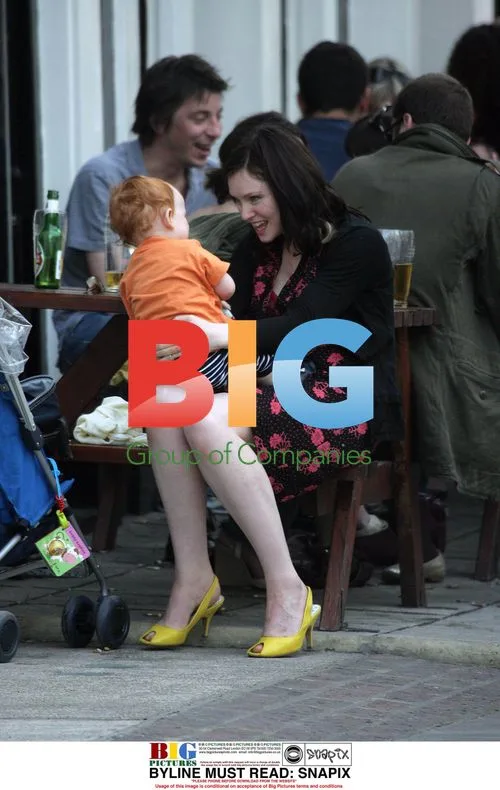 Sophie Ellis Bextor out with family in West London