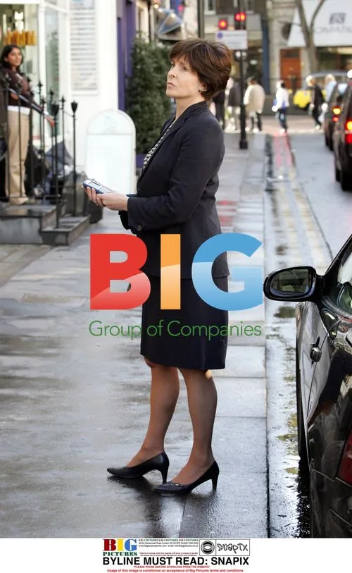 Mary Archer Puzzled by Tech in London