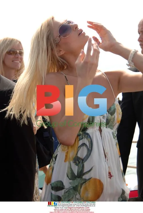 Paris Hilton promoting 'Pledge This' in Cannes