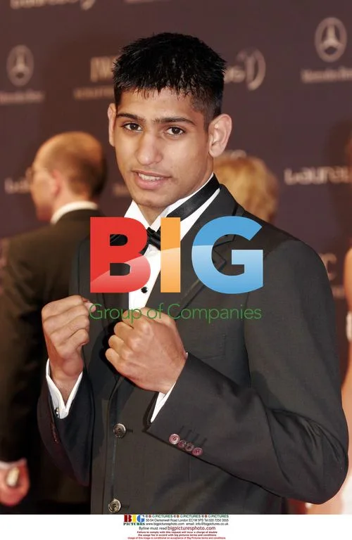 Amir Kahn at Laureus World Sports Awards