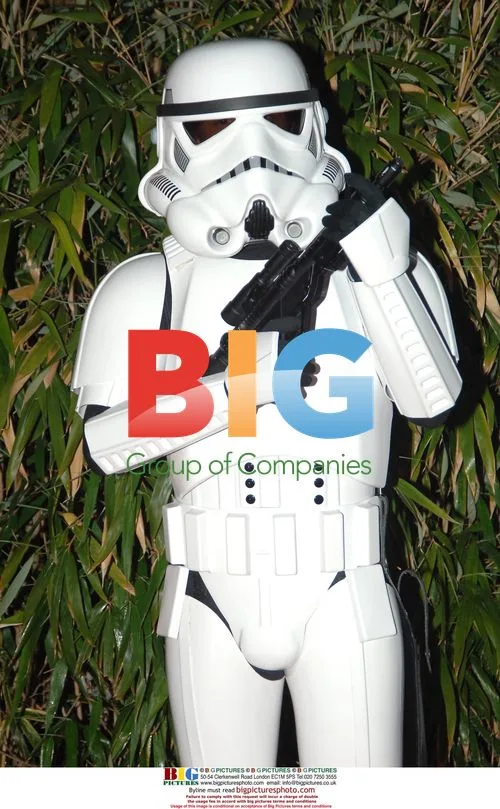 Stormtrooper at 'Star Wars III' Cannes Afterparty