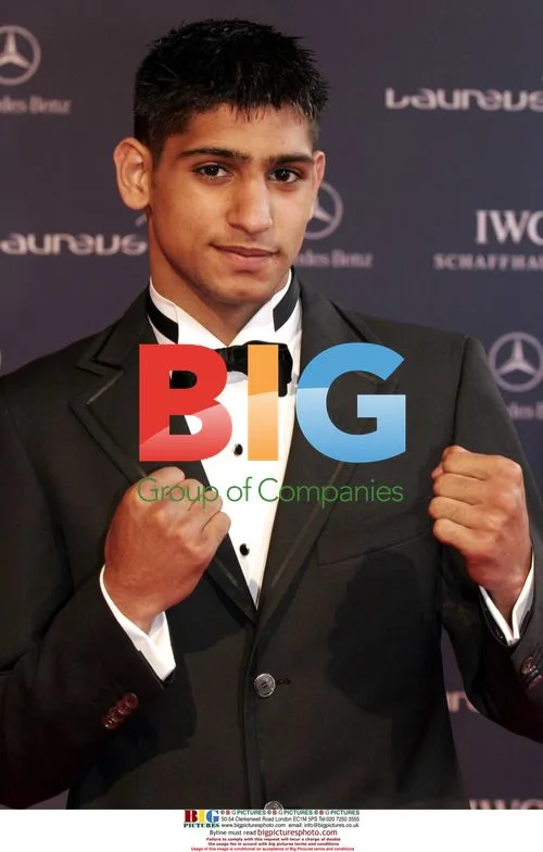 Amir Kahn at Laureus World Sports Awards