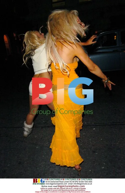 Glamour model fight over footballers