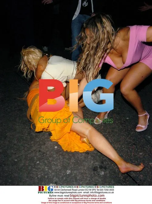 Celebs Fight Outside Nightclub