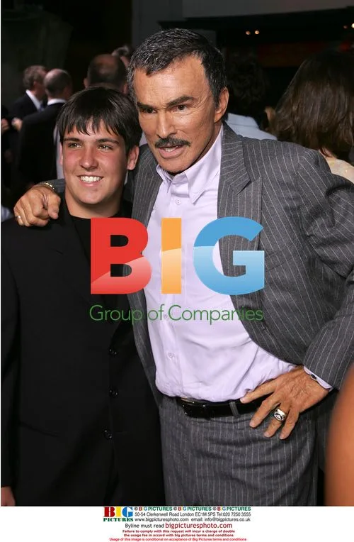 Burt Reynolds and Son at 'The Longest Yard' Premiere