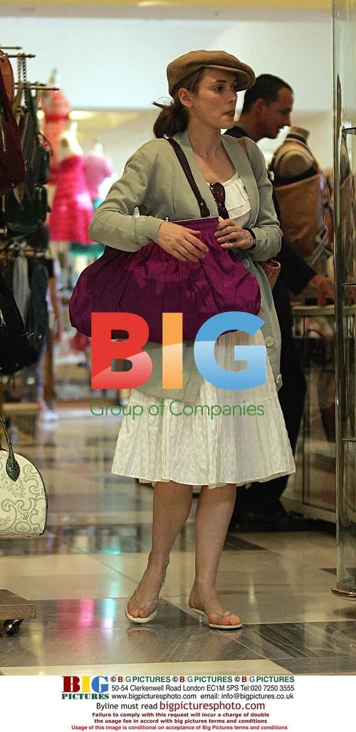 Winona Ryder goes shopping in Beverly Hills