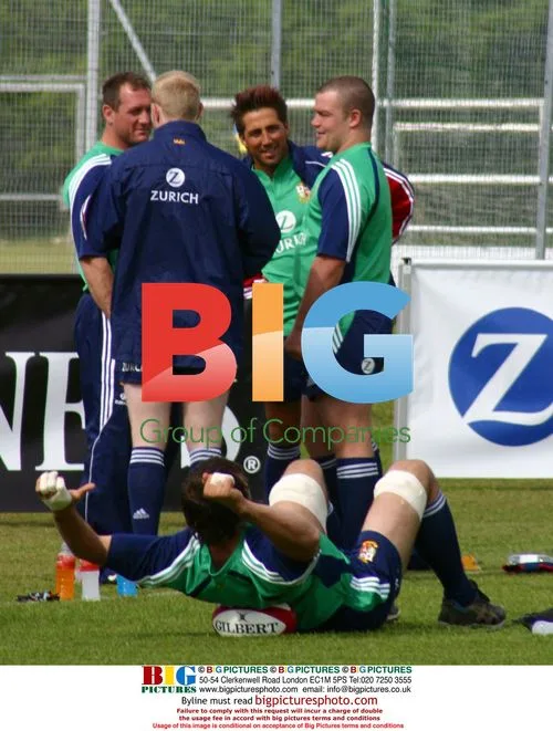 British Lions Squad Training