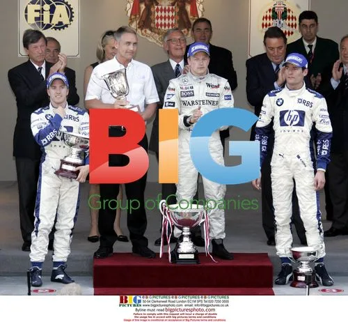 Kimi Rikknen at F1 race in Monaco