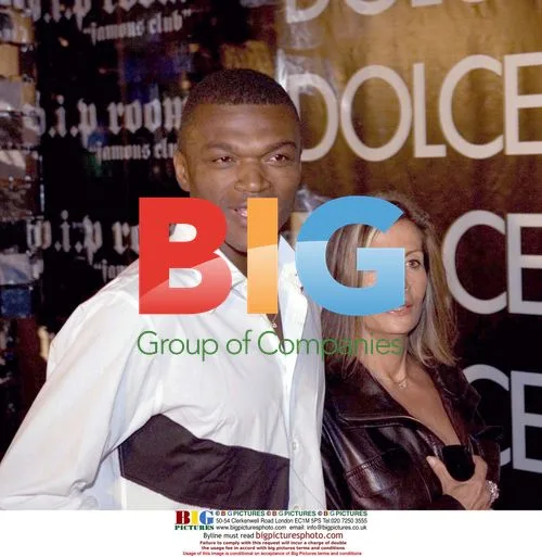 Marcel Desailly at Dolce and Gabbana party