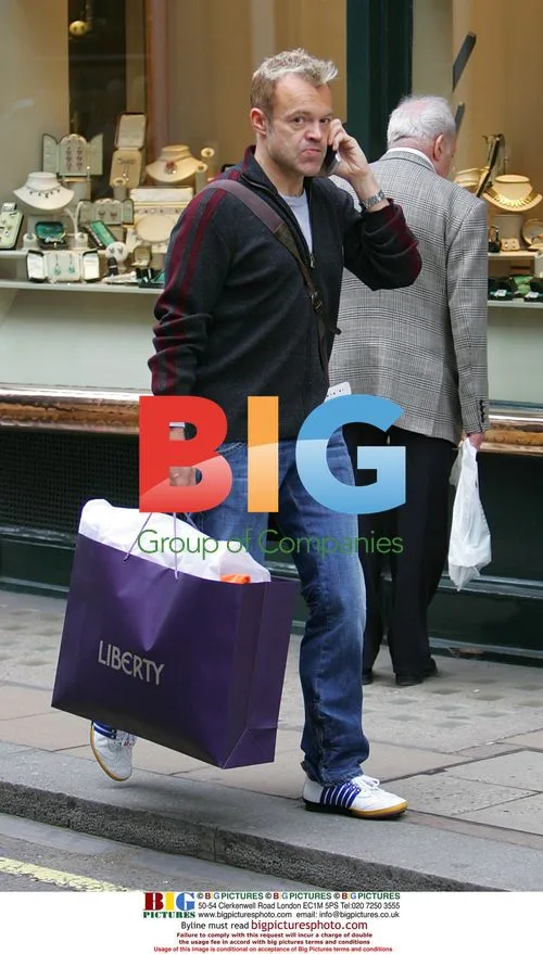 Graham Norton shopping at Liberty's