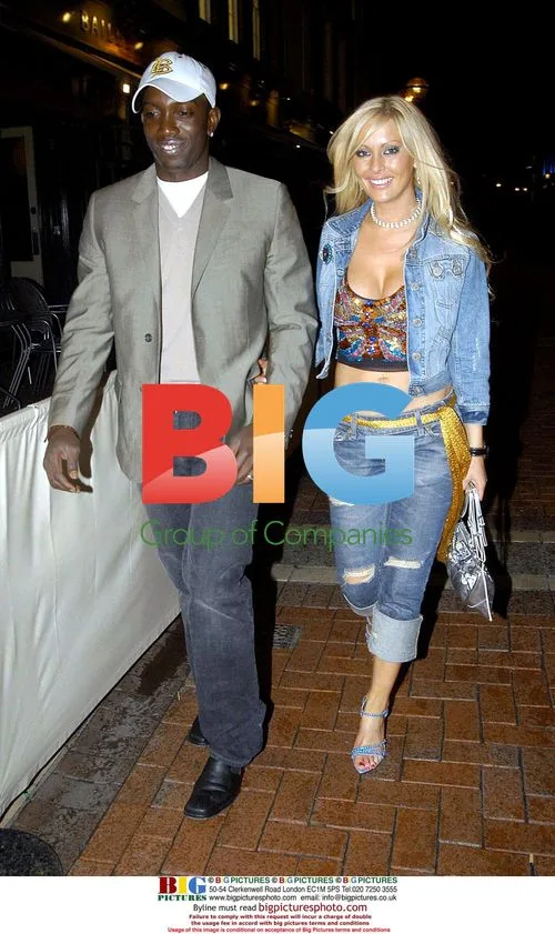 Dwight Yorke and Emma Whiston in Dublin