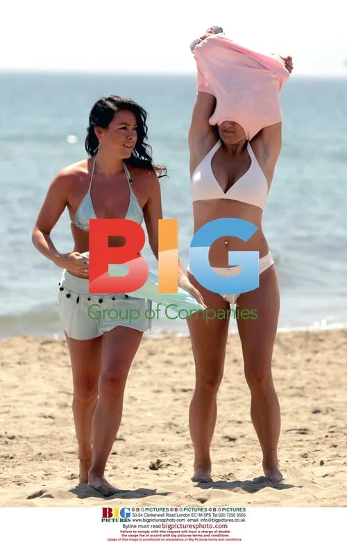Lisa Scott Lee Holiday in Spain