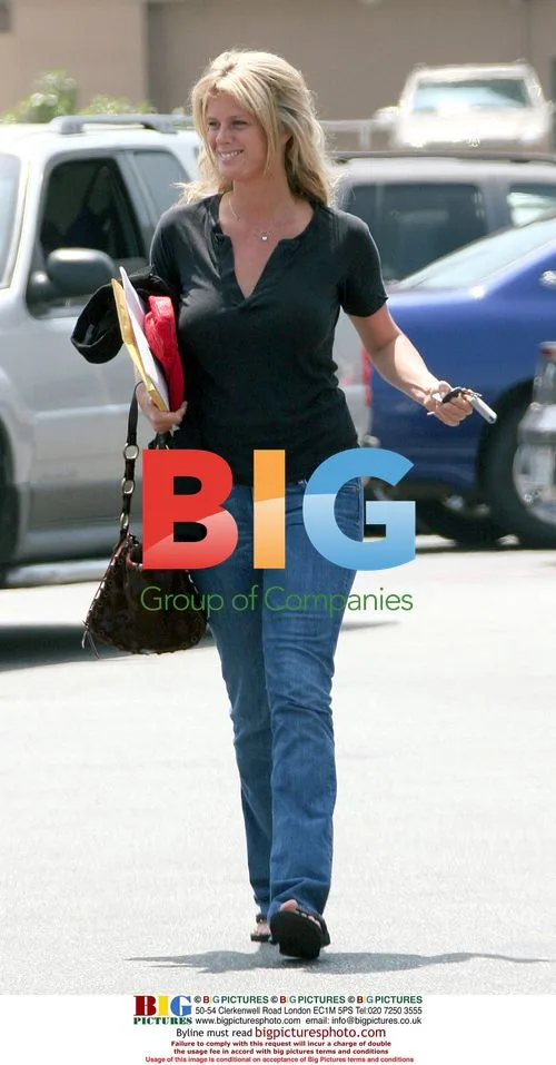 Rachel Hunter in West Hollywood