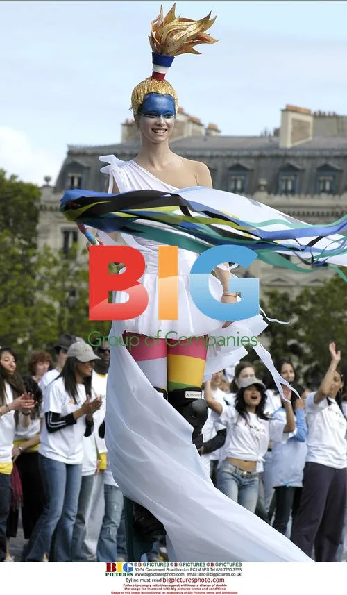 Luc Besson Filming for 2012 Olympics Bid