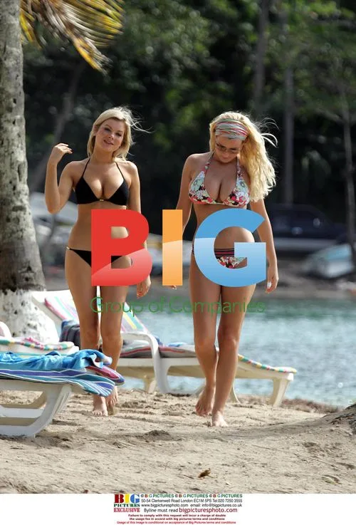 Michelle Marsh and Charlotte on Caribbean Vacation