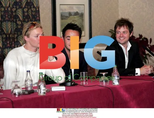 UK Celebrities at All Star Cup 2005 Press Conference