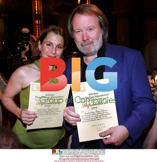 Benny Andersson Surprised at Spring Party