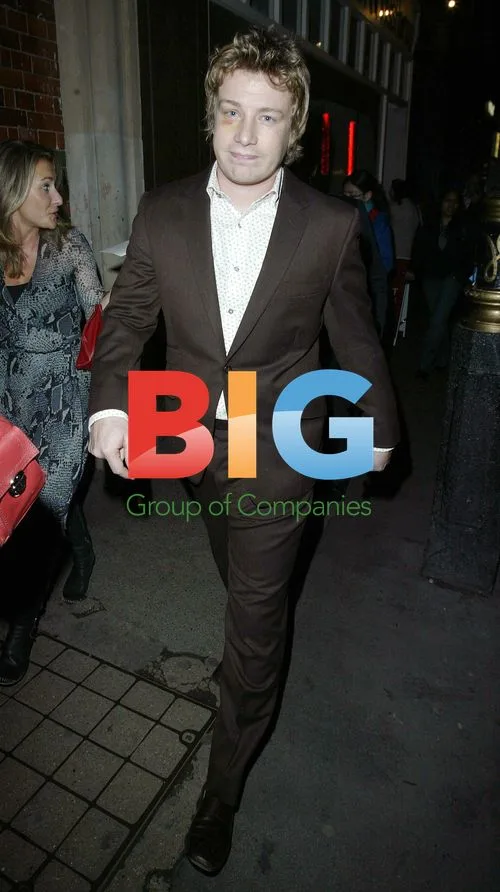 Celebrity Chefs Jamie Oliver and Gordon Ramsay Arrive at Awards