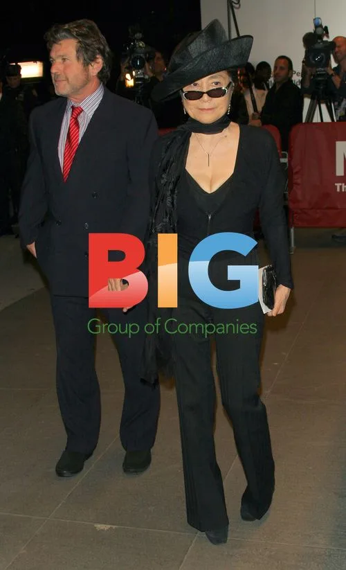 Yoko Ono and Jann Werner at MoMA reception