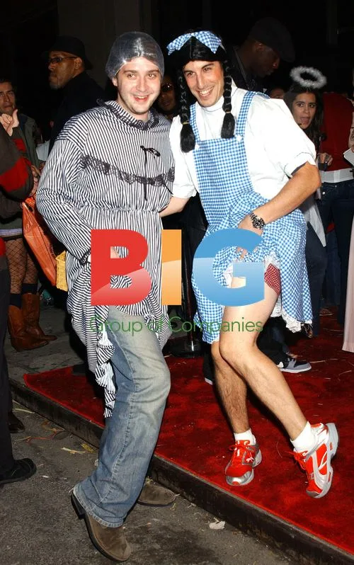 Actors Eddie Kaye Thomas and Jason Biggs at Heidi Klum's Halloween Party