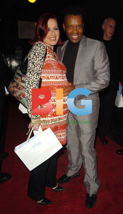 Presenters Kevin Adams and Carrie Grant at Hard Rock Cafe event