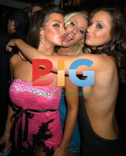 Glamour model at Maxim UK relaunch party