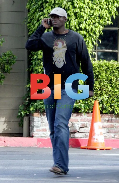 Singer Seal out in Beverly Hills