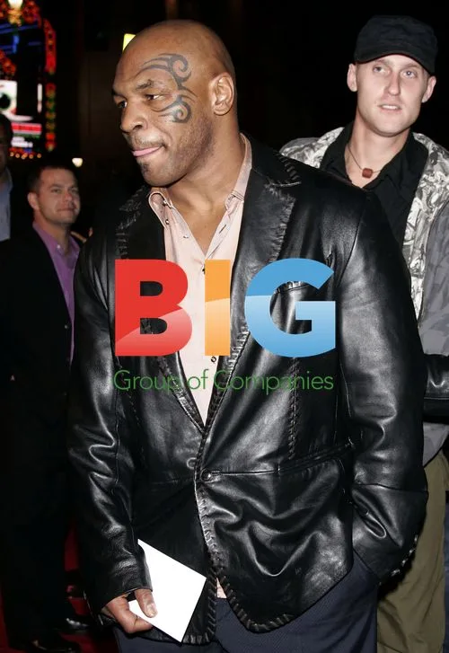 Mike Tyson at 'Get Rich or Die Trying' Premiere