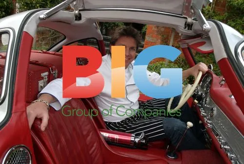 James Martin in Classic Mercedes