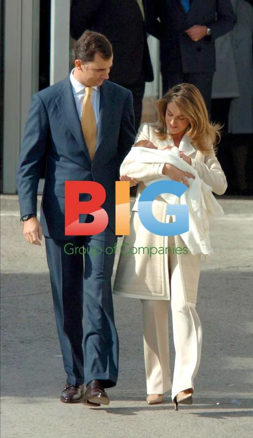 Crown Princess Letizia and Family at Home