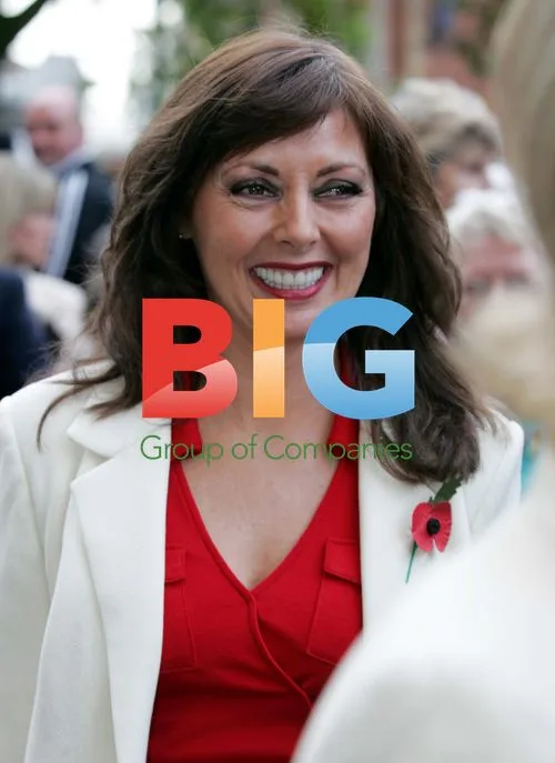 Carol Vorderman at Richard Whiteley Memorial