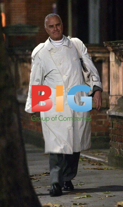 Manolo Blahnik Seen Walking in London