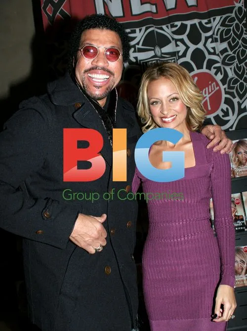 Nicole Richie and Lionel Richie at Book Signing