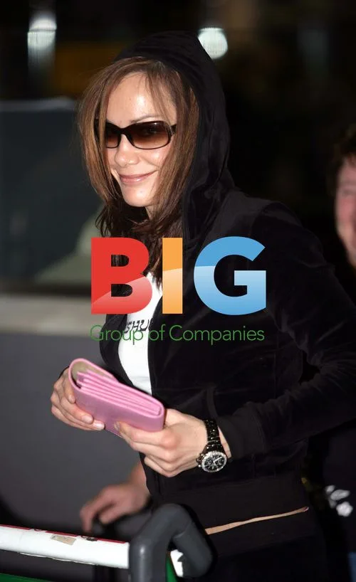 Tara Palmer Tomkinson Arriving at Airport