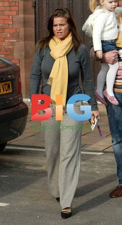 Kerry Katona at Nursery School Opening